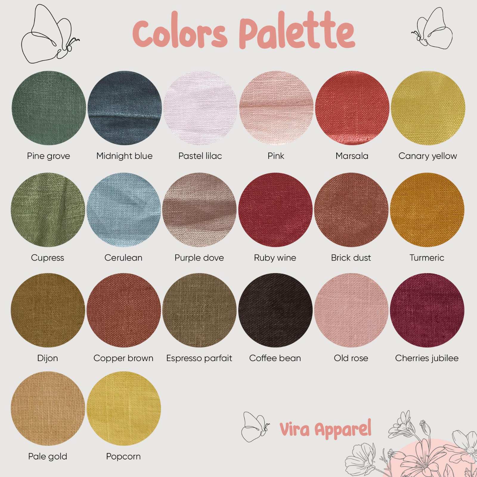 Soft and breathable 100% linen girls’ dress with puff sleeves, tiered skirt, and back bow, available in multiple colors.